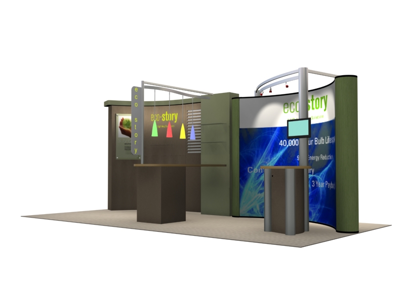 LTK-5301 Euro LT Custom Modular - Exhibit Solutions Trade Show