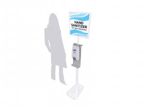 MOD-9002 Hand Sanitizer Stand w/ Graphic