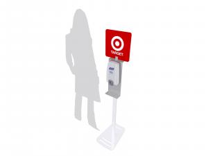 MOD-9003 Hand Sanitizer Stand w/ Graphic