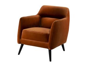 Valencia Chair, Spice Orange (CESS-053) -- Trade Show Furniture Rental
