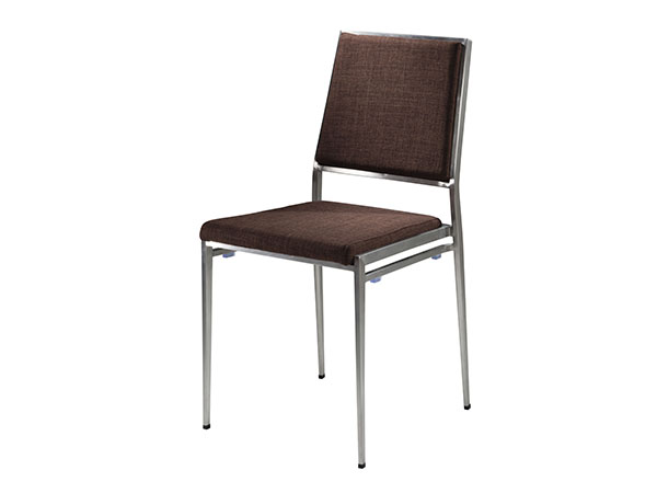 CEGS-026 | Marina Chair Brown Fabric -- Trade Show Furniture Rental