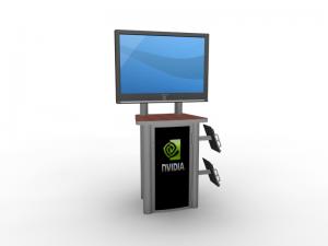 MOD-1245 Workstation/Kiosk for Trade Shows and Events -- Image 1