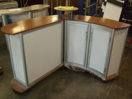 Custom Modular Counter with Storage Constructed with Eco-friendly Materials -- Image 2