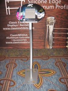 Graphic Solutions for iPad Kiosks Including Clamshell Halos, Face Plates, and Vinyl Application -- Image 7