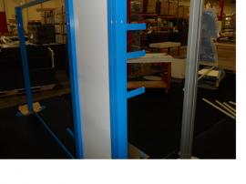 Visionary Designs Custom Hybrid Display Powder-coated Blue (shown without graphics) -- Image 2