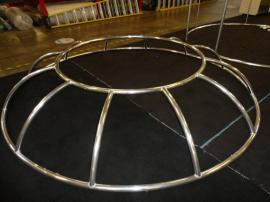 Custom 2 inch Aluminum Tube Structure (silo) with Tension Fabric Skin (not shown) -- Image 2