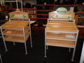 Custom Retail Produce Stands (modular assembly for shipping) -- Image 1