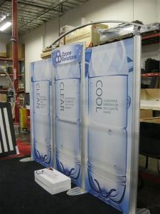 eSmart ECO-1026 with Recycled Aluminum Extrusion, Tension Fabric Graphics, and Easy Assembly -- Image 2