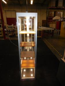 Custom Retail Fixture with LED Lights and Showcases -- Image 2