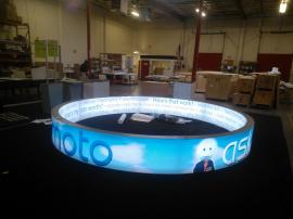 Custom Hanging Sign with SuperNova LED Lights and Double-sided SEG Graphics. For Permanent Retail Installation -- Image 2
