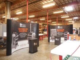 10 ft. Pop Up Displays with Case-to-Counter Conversions