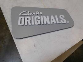 CNC Cut Dimensional Letters on Laminated Signboard