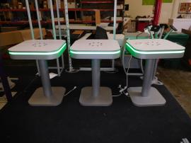 MOD-1437 Charging Station Tables with Programmable LED Perimeter Lights