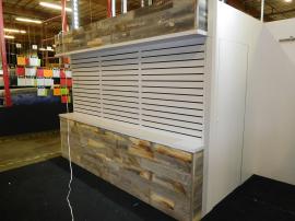 Custom 40 x 40 Island with Extensive Slatwall, Storage, LED Lightboxes, and Canopy Ceilings -- Image 3