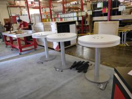 (3) MOD-1432 Charging Bistro Tables