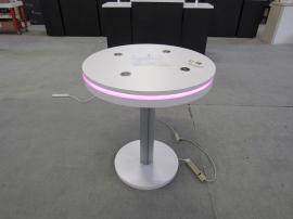 MOD-1453 Wireless Charging Table with Programmable LED Accent Lights