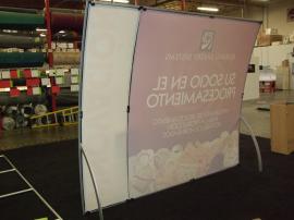 VK-1065 Magellan Miracle Portable Hybrid Display with Tension Fabric Graphics -- Image 2