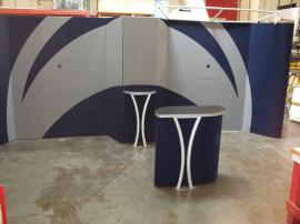 Modified LT-118 Fabric Pedestal with MODUL Aluminum Accents -- Image 3