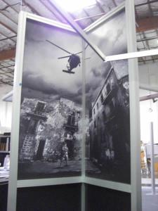 RENTAL Exhibit:  20' x 20' Visionary Designs Rental Exhibit with Tension Fabric Graphics -- Image 3