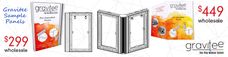 Gravitee One-Step Modular System from Classic Exhibits