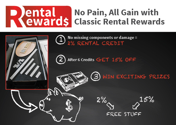 Classic Exhibit Rental Rewards Program