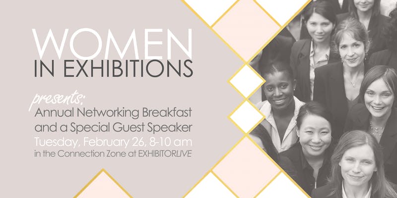 Women in Exhibition Breakfast Meeting at EXHIBITORLIVE 2019