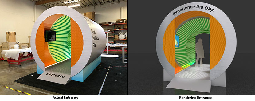 Chevron Diesel Particulate Filter Exhibit