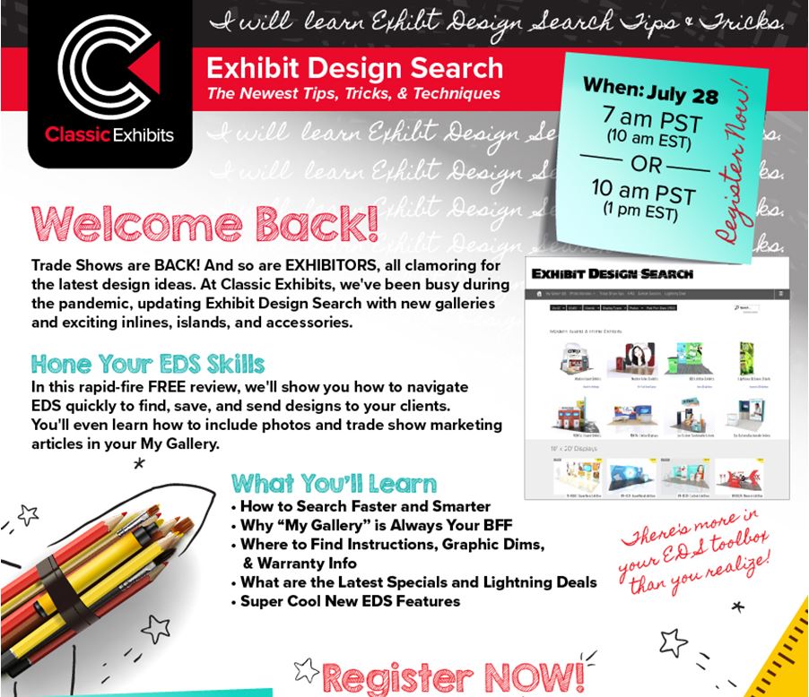 Exhibit Design Search Webinar