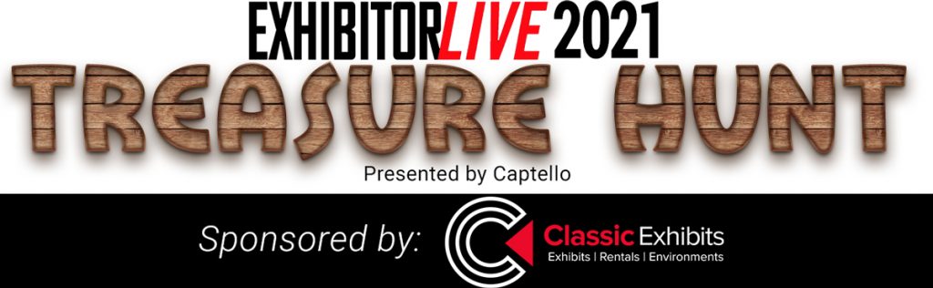 EXHIBITORLIVE 2021 Treasure Hunt Game