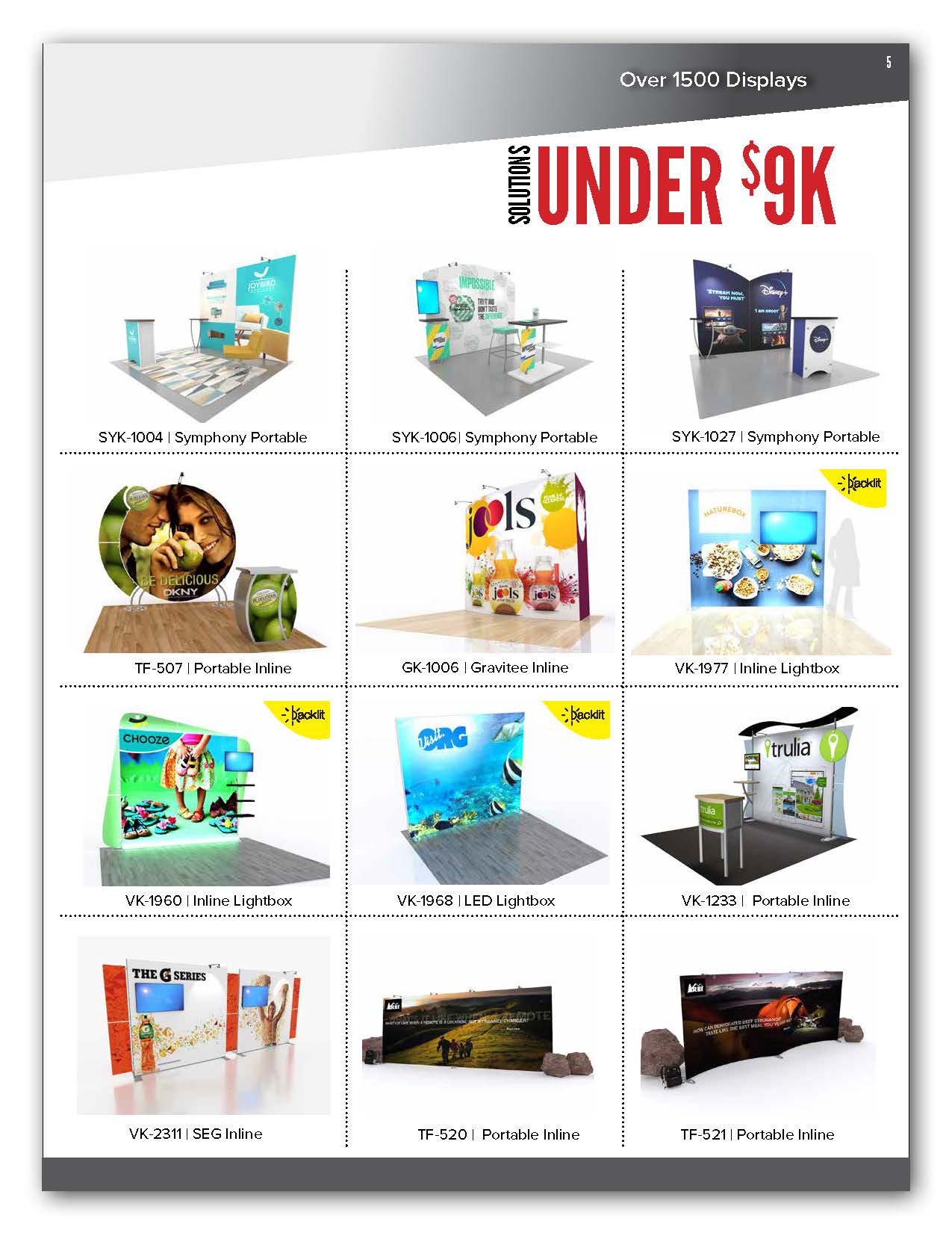 Trade Show Exhibit Designs Under $9000