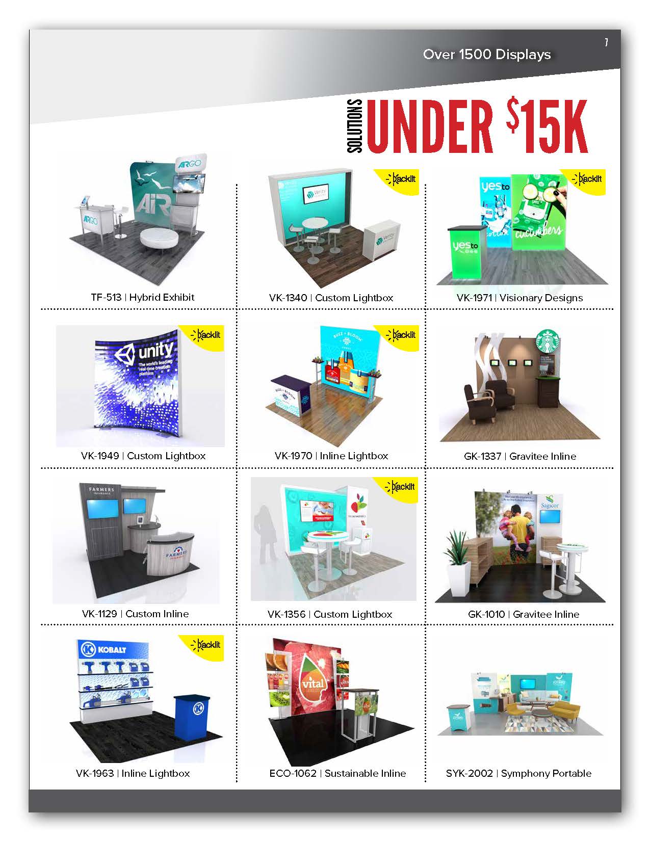 Trade Show Exhibit Designs Under $15,000