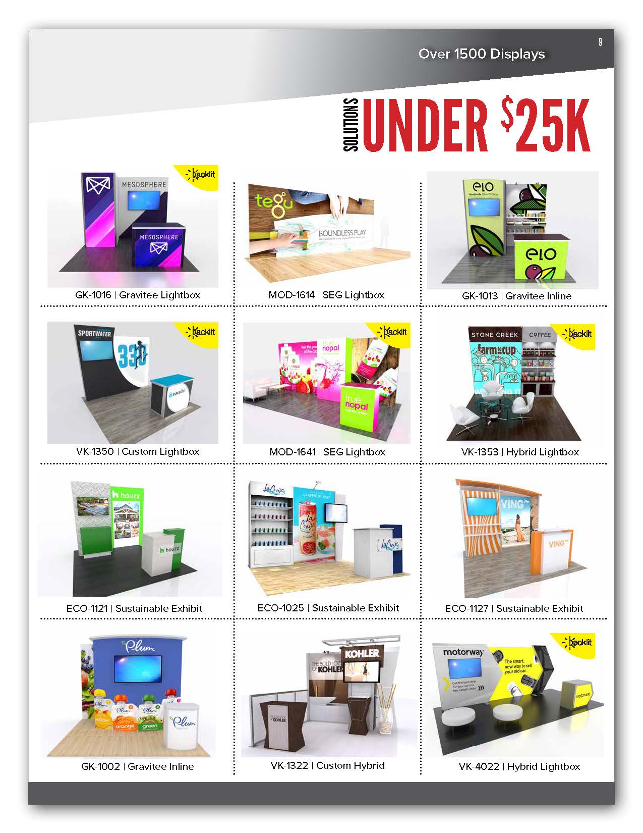 Trade Show Exhibit Designs Under $25,000