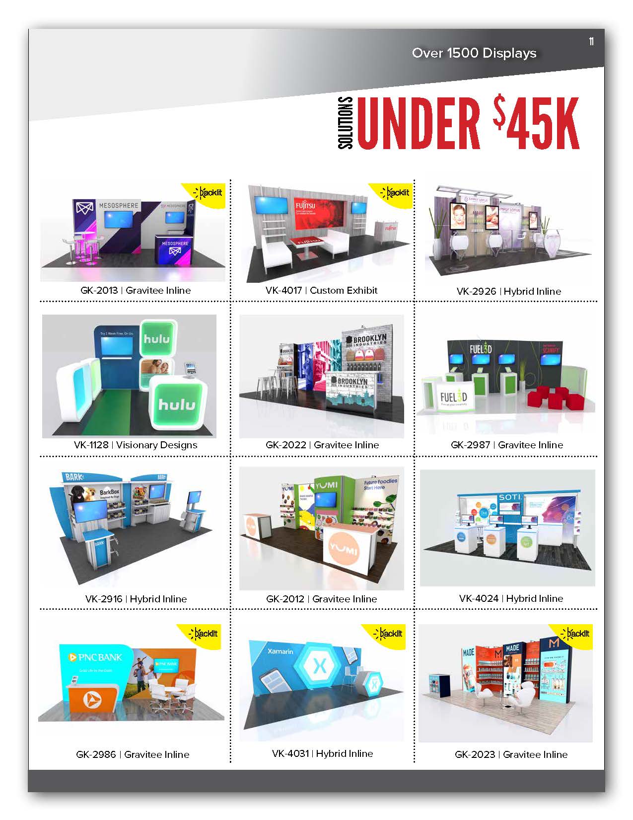 Trade Show Exhibit Designs Under $45,000