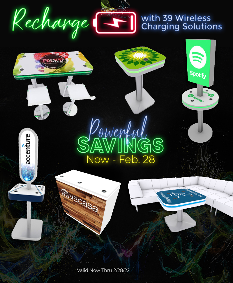 Charging Solution Specials from Classic Exhibits
