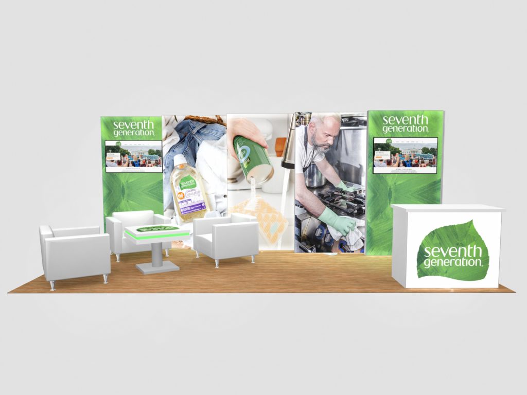 exhibition booth design eco-friendly