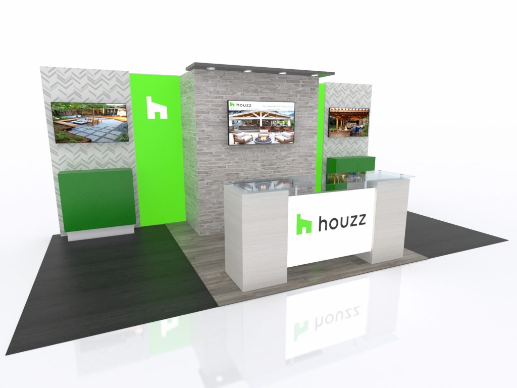 Bosch Home & Garden at a trade show - In House Design