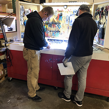 Electrical Cabinet at Classic Exhibits