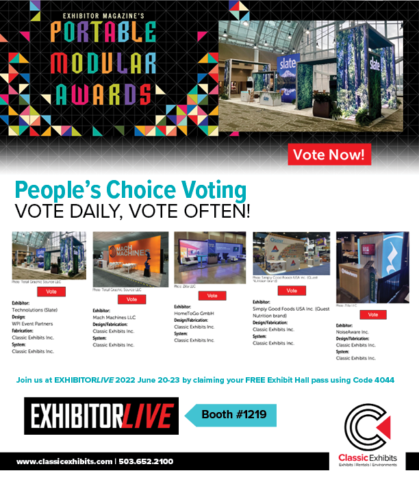 EXHIBITOR PMA People's Choice Voting Page