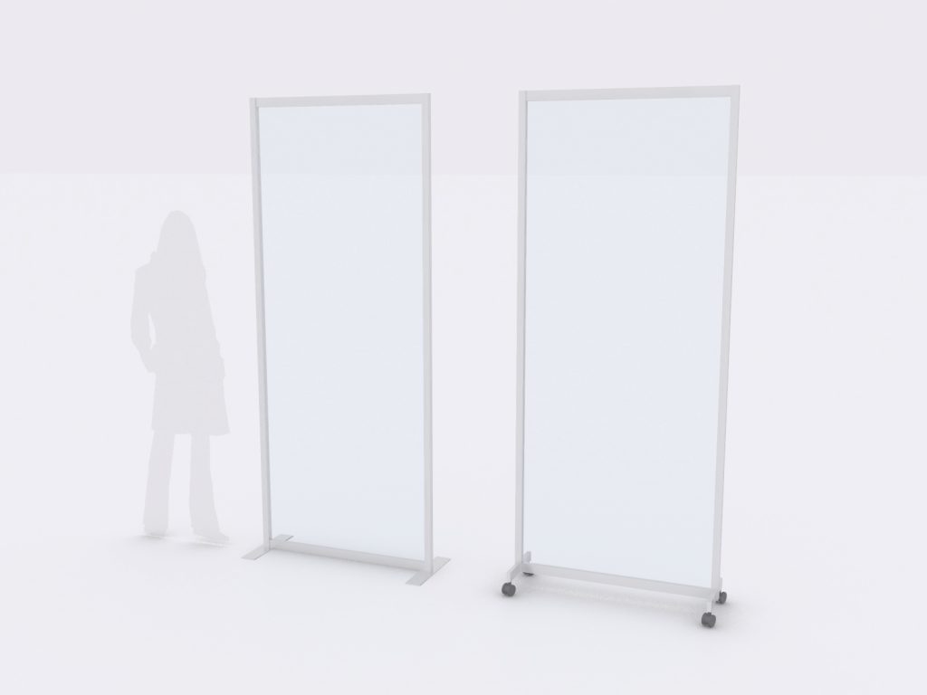 free-standing safety dividers