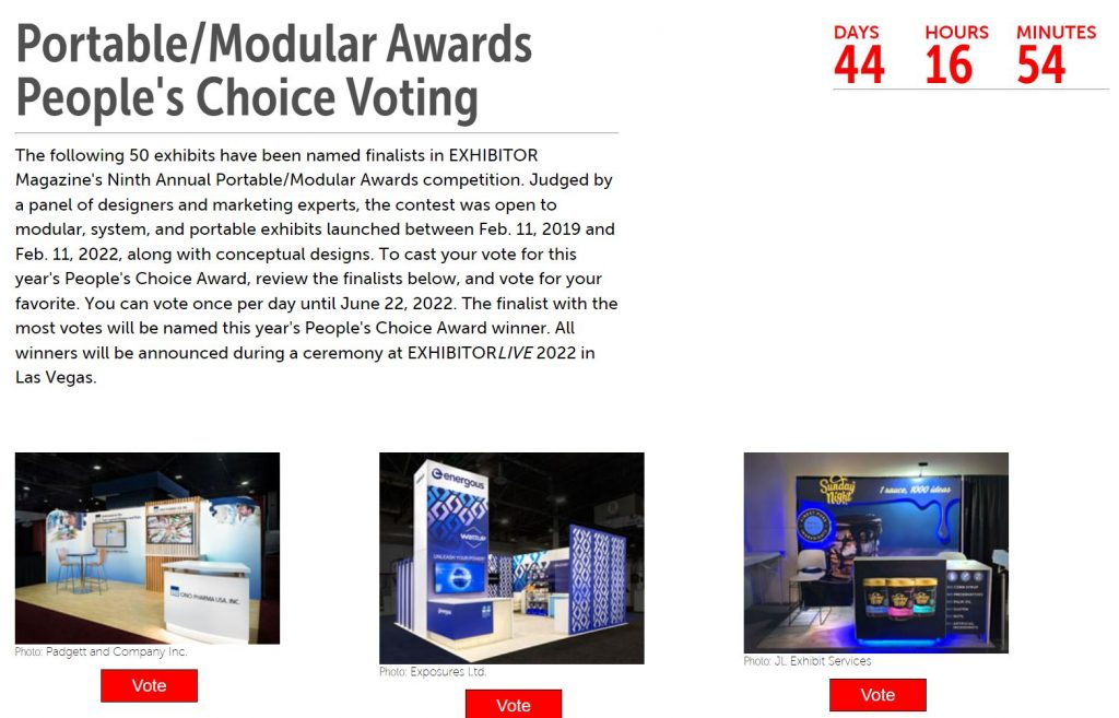 People's Choice Voting Page