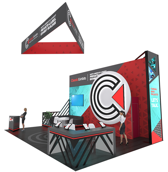 Classic Exhibits booth at EXHIBITORLIVE