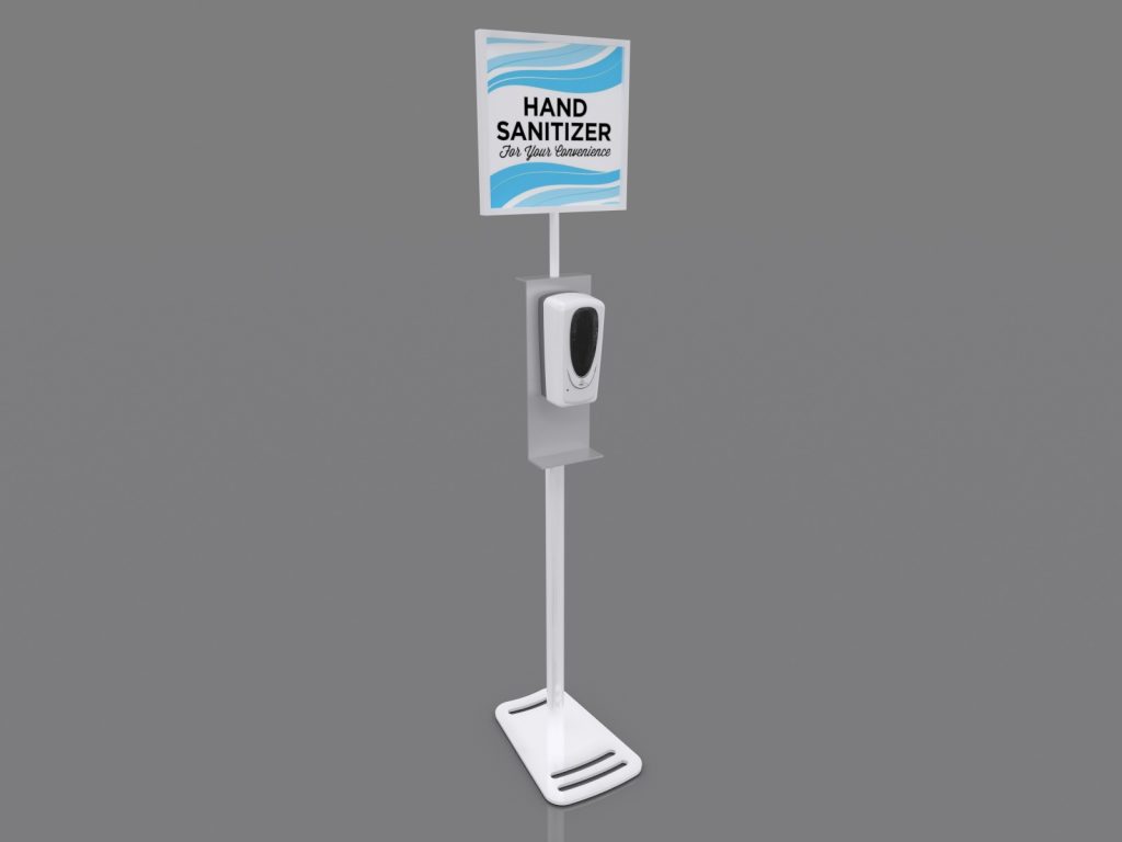 booth display ideas hand sanitizer