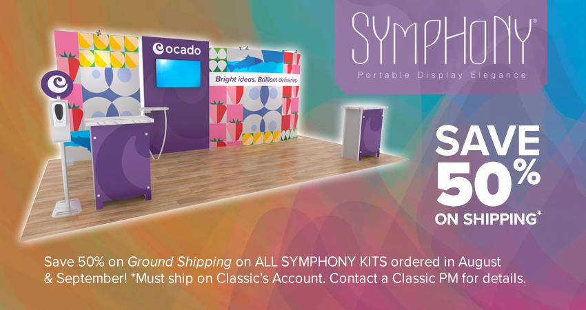 Save on Symphony Portable Displays