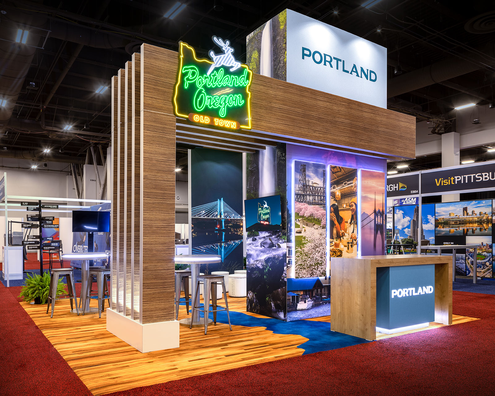 31 Eye-Catching Examples of Trade Show Booth Design | Trade Show Ideas ...