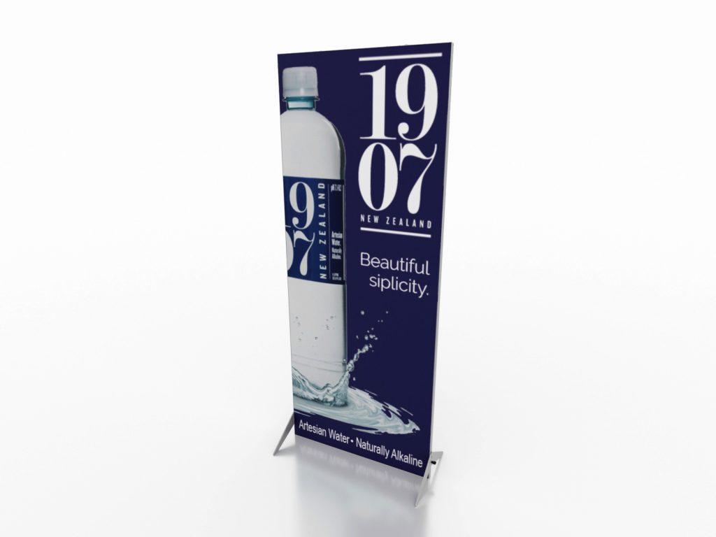 sunrise banner stand