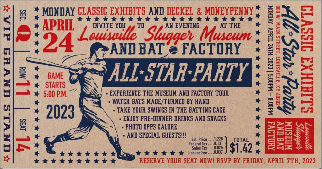 Louisville Slugger Invitation