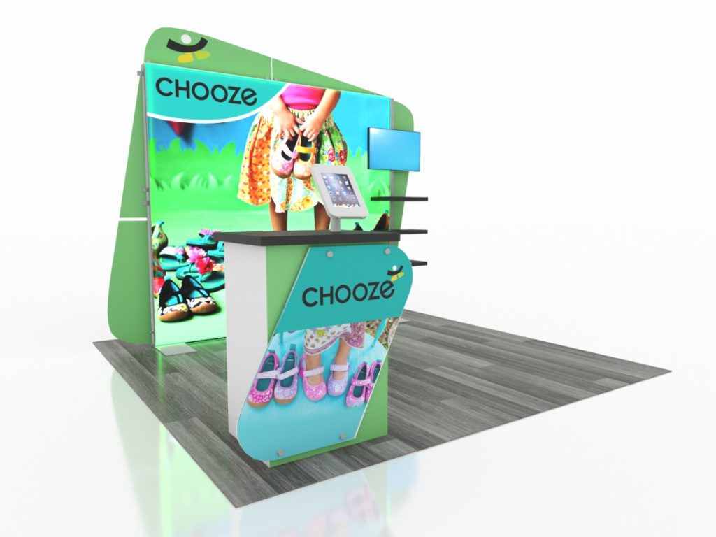 inline display stand