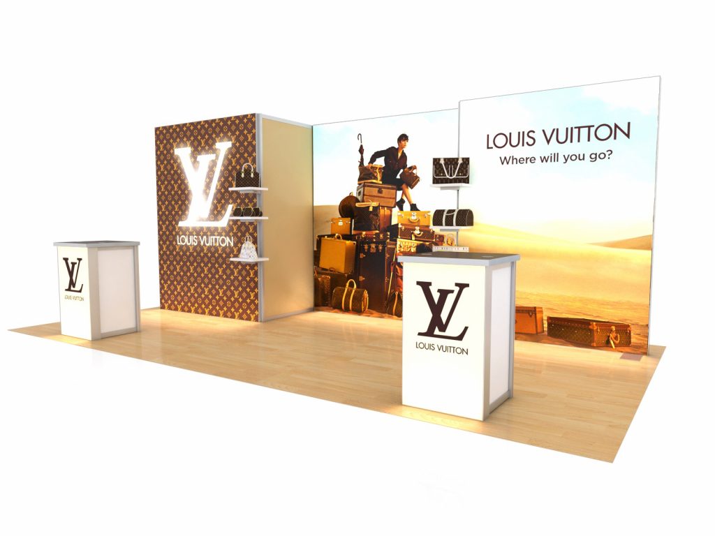 apparel trade show booth designs