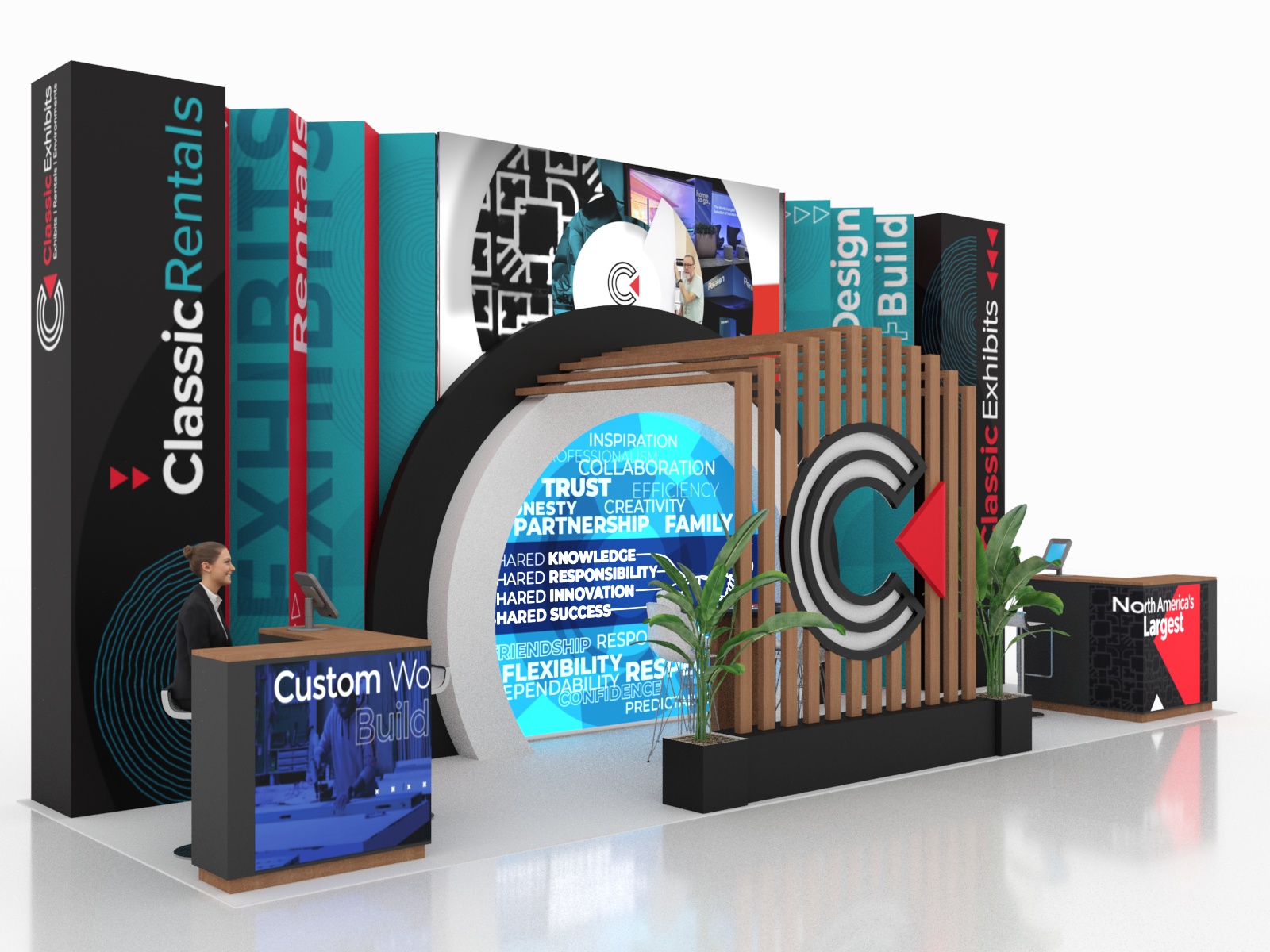 10 x 30 Trade Show Exhibitt