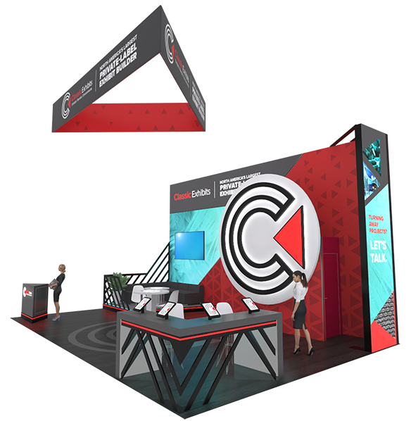 Classic Exhibits booth at EXHIBITORLIVE